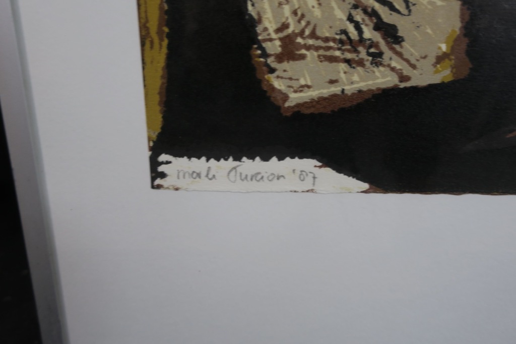 Marli Turion: Hoogdruk, Z.T. - Ingelijst kopen? Bied vanaf 1!