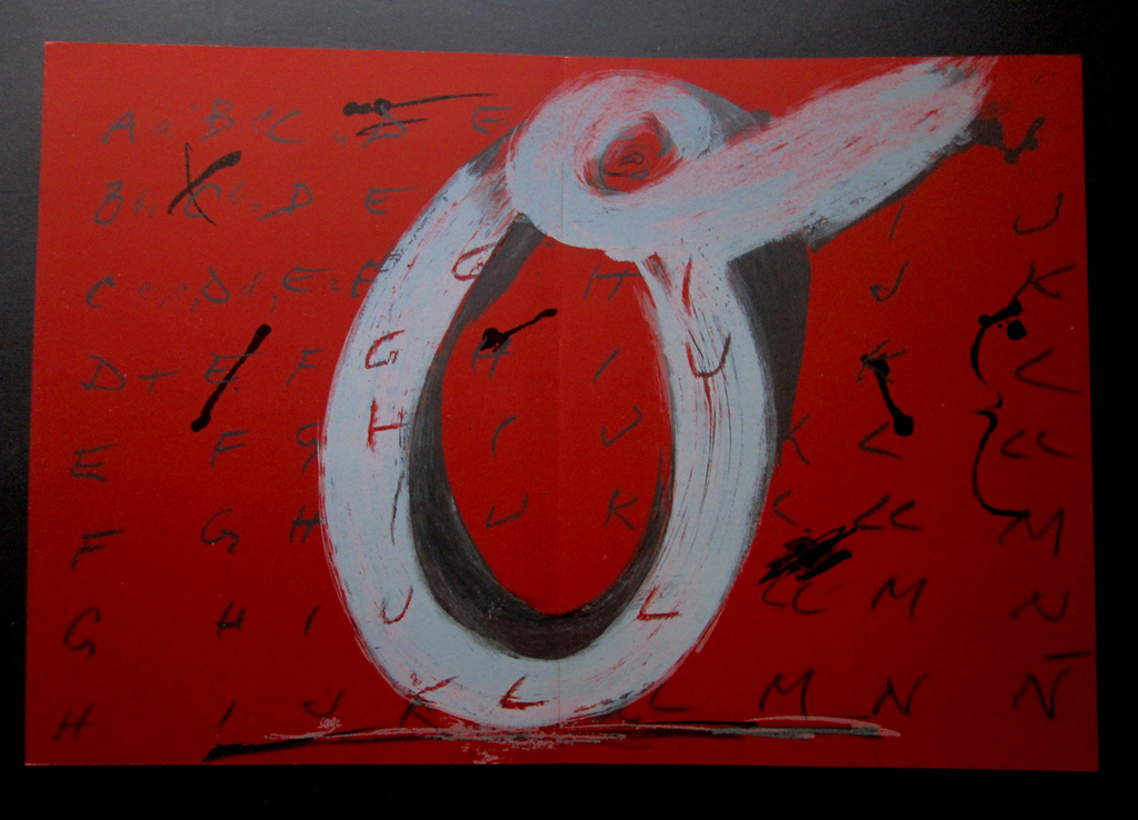 Antoni Tàpies- originele litho uit de Derriere le miroir nr. 200/1972 verkocht voor € 79!