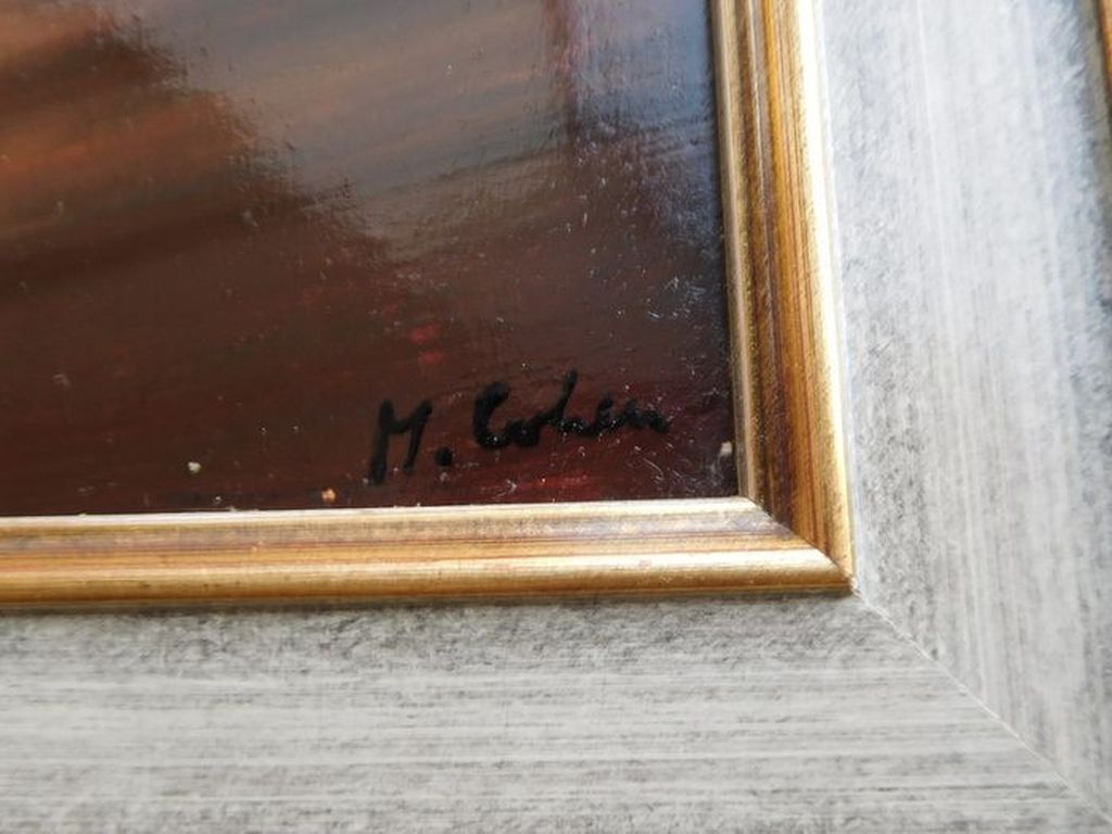 Mozes Cohen, Olieverf, stilleven kopen? Bied vanaf 500!