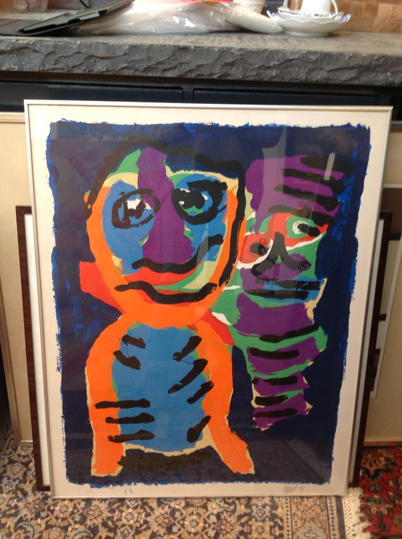 Karel Appel, Litho, Hangesigneerd kopen? Bied vanaf 350!