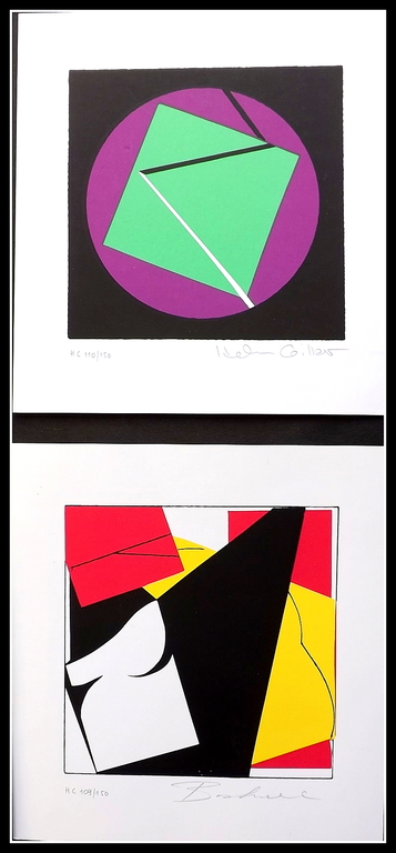 Kenneth Wayne Bushnell en Helen Gilbert-Bushnell - 6x litho - ZEER ZELDZAAM  kopen? Bied vanaf 1!