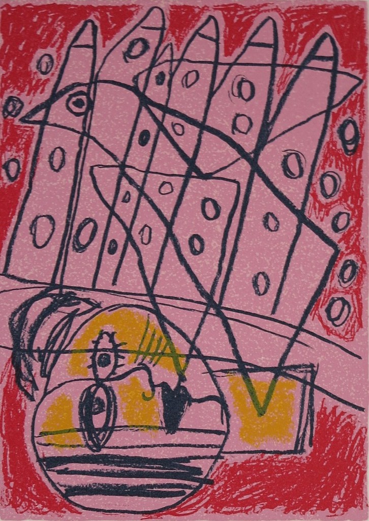 Corneille - Gesigneerde zeefdruk kopen? Bied vanaf 150!