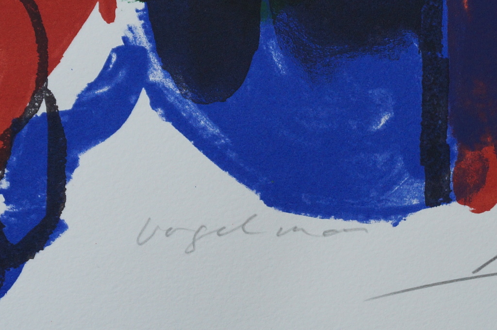 John Lie a Fo - gesigneerde zeefdruk - Vogelman kopen? Bied vanaf 1!