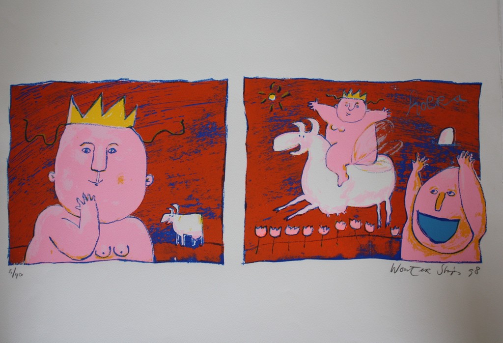 WOUTER STIPS, Prent verkocht voor € 40!