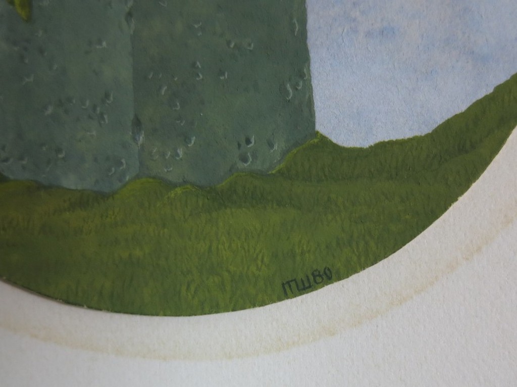 Ron Watts: Gouache, Zonder titel (Klein) kopen? Bied vanaf 1!