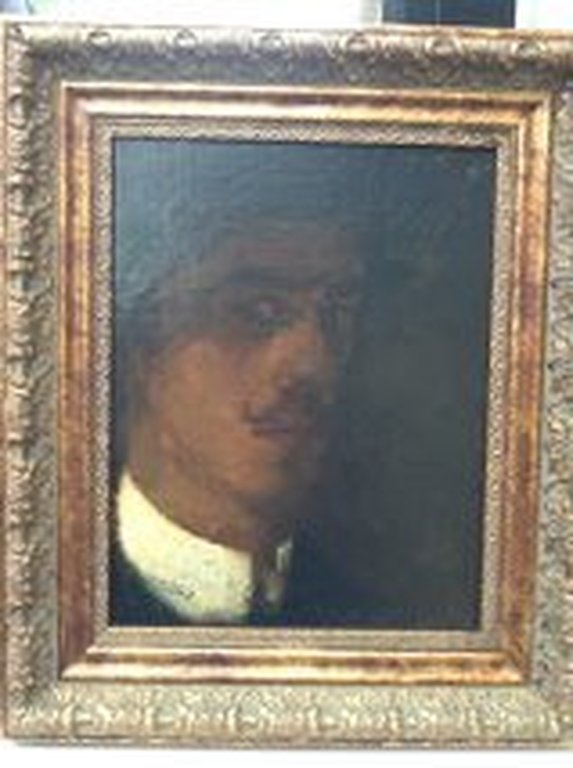 Moen, Portret Man 24 x 30 cm olieverf kopen? Bied vanaf 40!