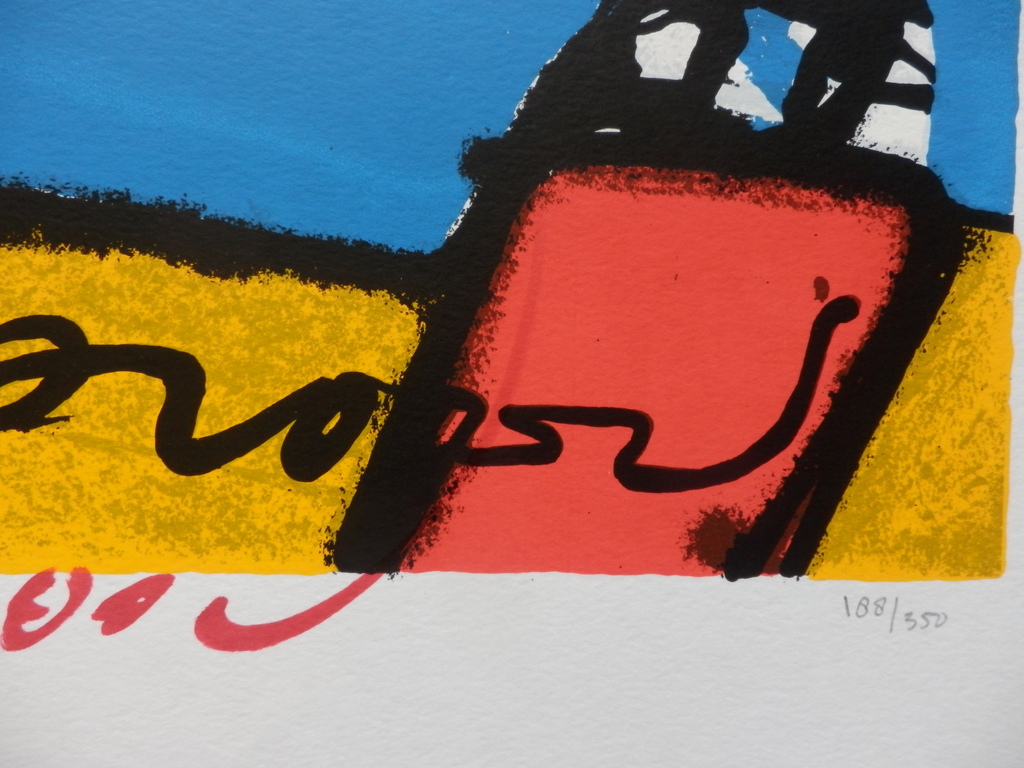 HERMAN BROOD  HANDGESIGNEERDE En Gelimiteerde ZEEFDRUK   GOLFER kopen? Bied vanaf 185!