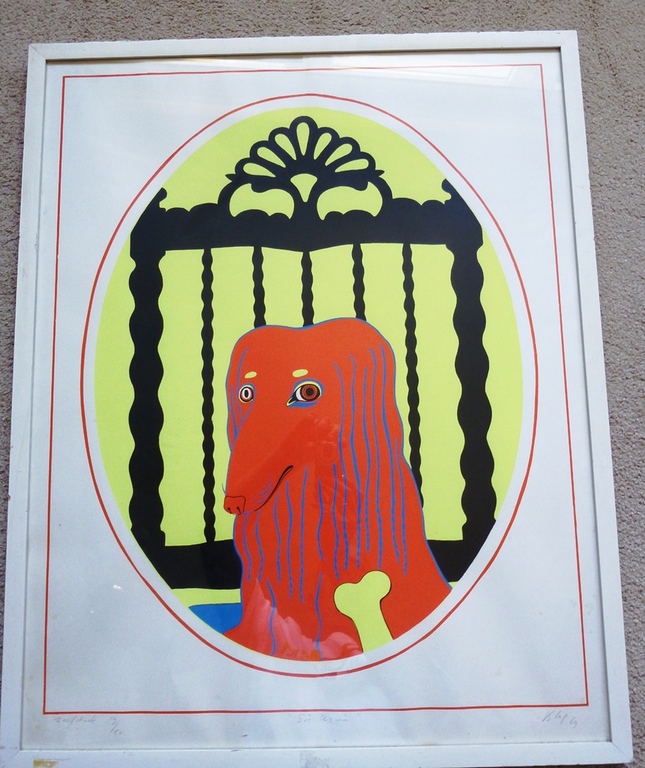 Ton Klop (Haagsche School), zeefdruk:  kopen? Bied vanaf 50!