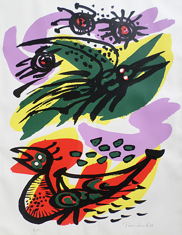 Anton Rooskens - Lente, zeefdruk (zonder toeslag!) kopen? Bied vanaf 350!