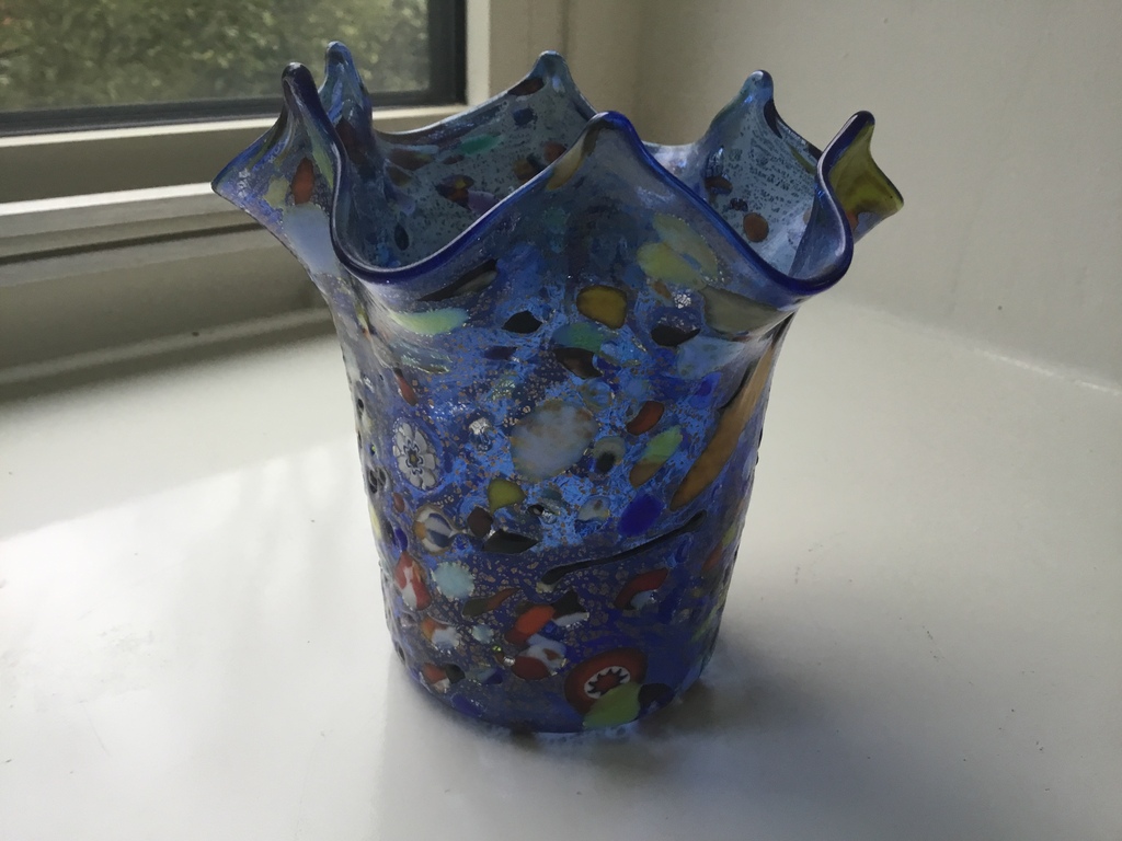 Murano glas,Fazzoletto,Meester Angelo Zecchin,signed en met garantie kopen? Bied vanaf 1!