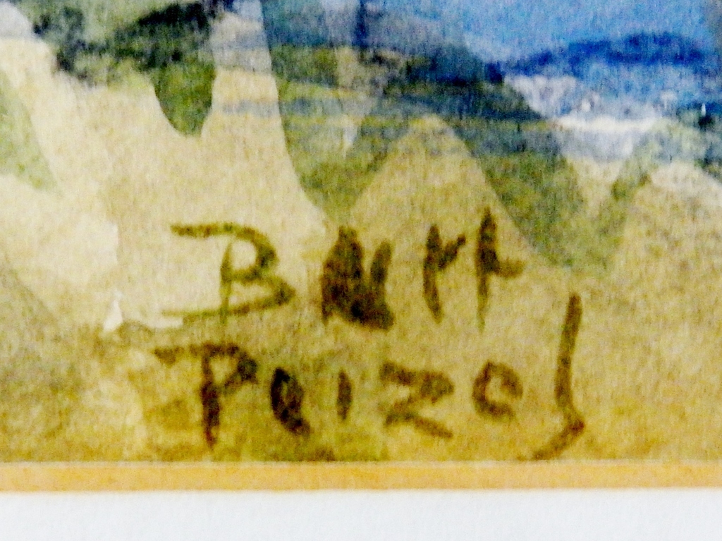 Bart Peizel (1887-1974) - Aquarel Frankrijk kopen? Bied vanaf 125!