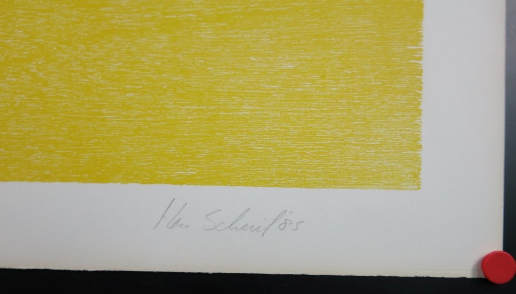 Han Schuil: Houtsnede/Litho, Abstracte compositie kopen? Bied vanaf 50!