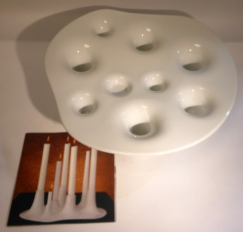 Willem Noyons - schaal / kandelaar "Fruits & Fire". kopen? Bied vanaf 25!