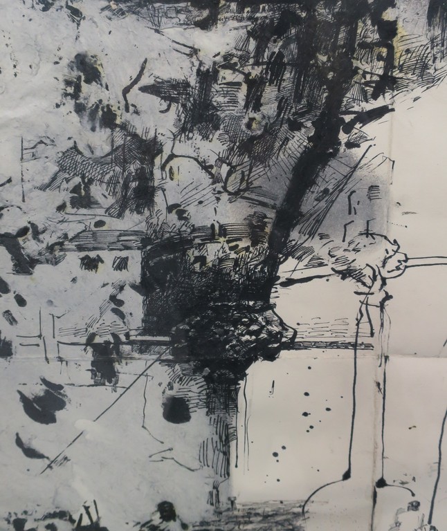 Wolfgang Schmitz: Gemengde techniek o.a. pen en inkt op papier, Z.T. - Ingelijst kopen? Bied vanaf 100!