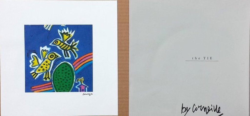 Corneille: 'The Tie' - in de druk gesigneerde lithografie in originele map 1991 kopen? Bied vanaf 39!