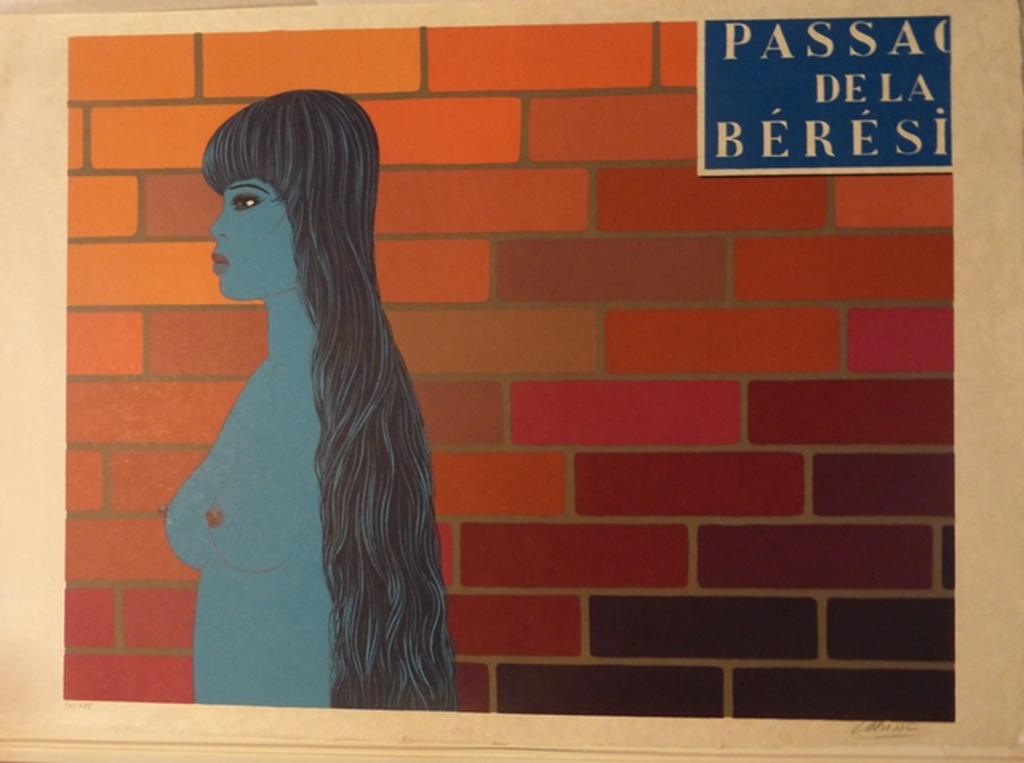 Felix Labisse - kleurenlitho oplage 175 - Le passage de la Bérésina kopen? Bied vanaf 120!