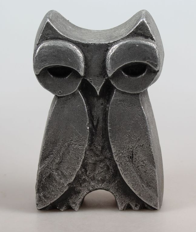 Willy Ceysens aluminium sculptuur van een uil kopen? Bied vanaf 85!