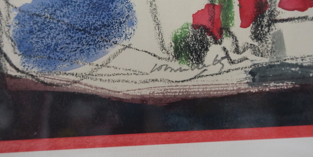 Corneille: Potlood en Aquarel, Z.T. - Ingelijst kopen? Bied vanaf 850!