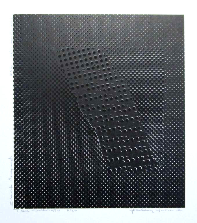 Ton Orth. - Floating Form II - Fraaie Zeefdruk uit 1980. Handgesigneerd. kopen? Bied vanaf 47!