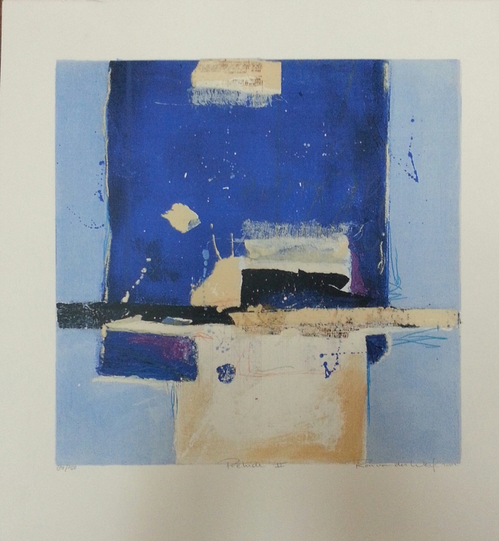 Ron van de Werf, zeefdruk op papier,  kopen? Bied vanaf 30!