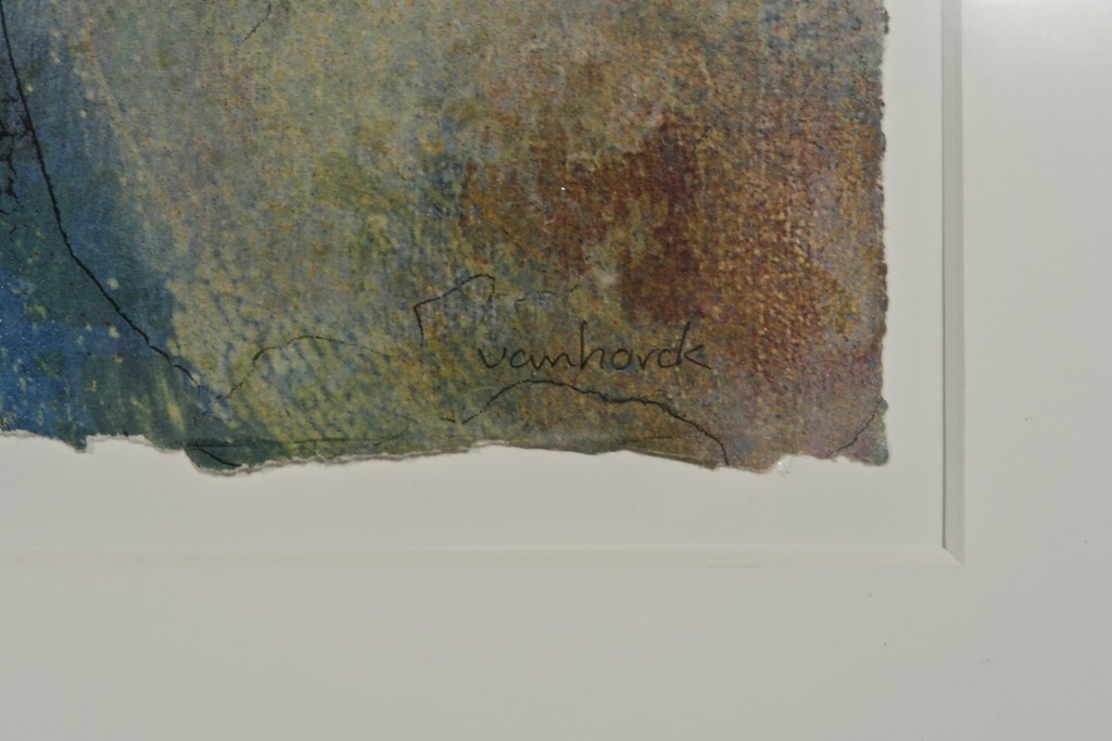 Hans Vanhorck: Litho, Zonder titel - Ingelijst (Groot) kopen? Bied vanaf 80!