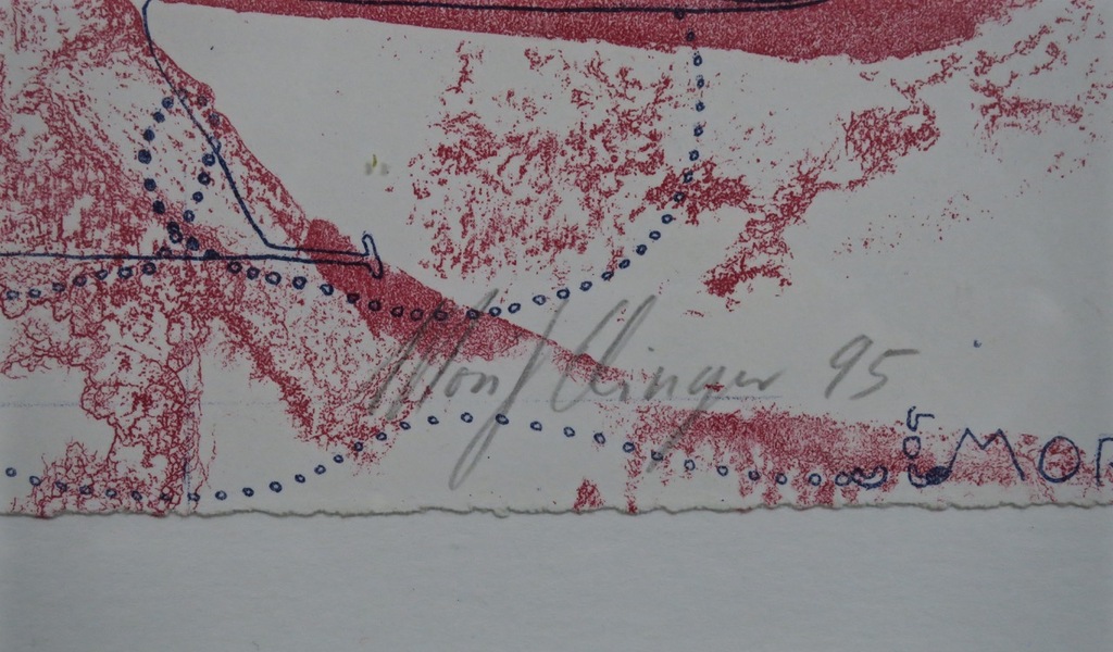 Moritz Ebinger: Litho, Rompoppopmor - Ingelijst kopen? Bied vanaf 1!