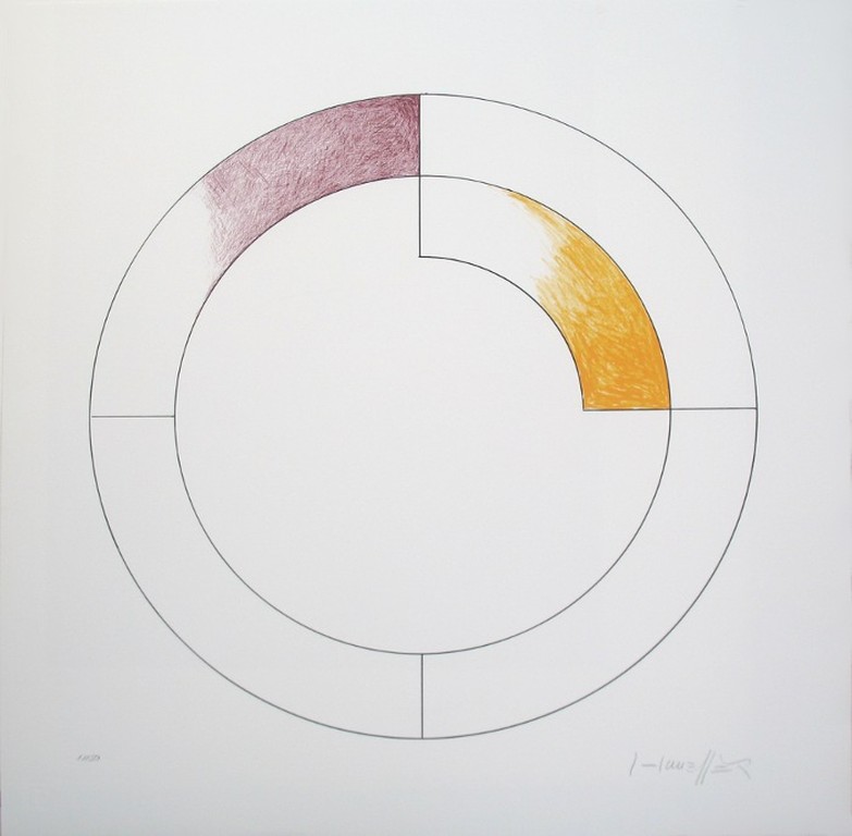 Gottfried Honegger, Concrete Composition, Gesigneerde gicleé kopen? Bied vanaf 65!