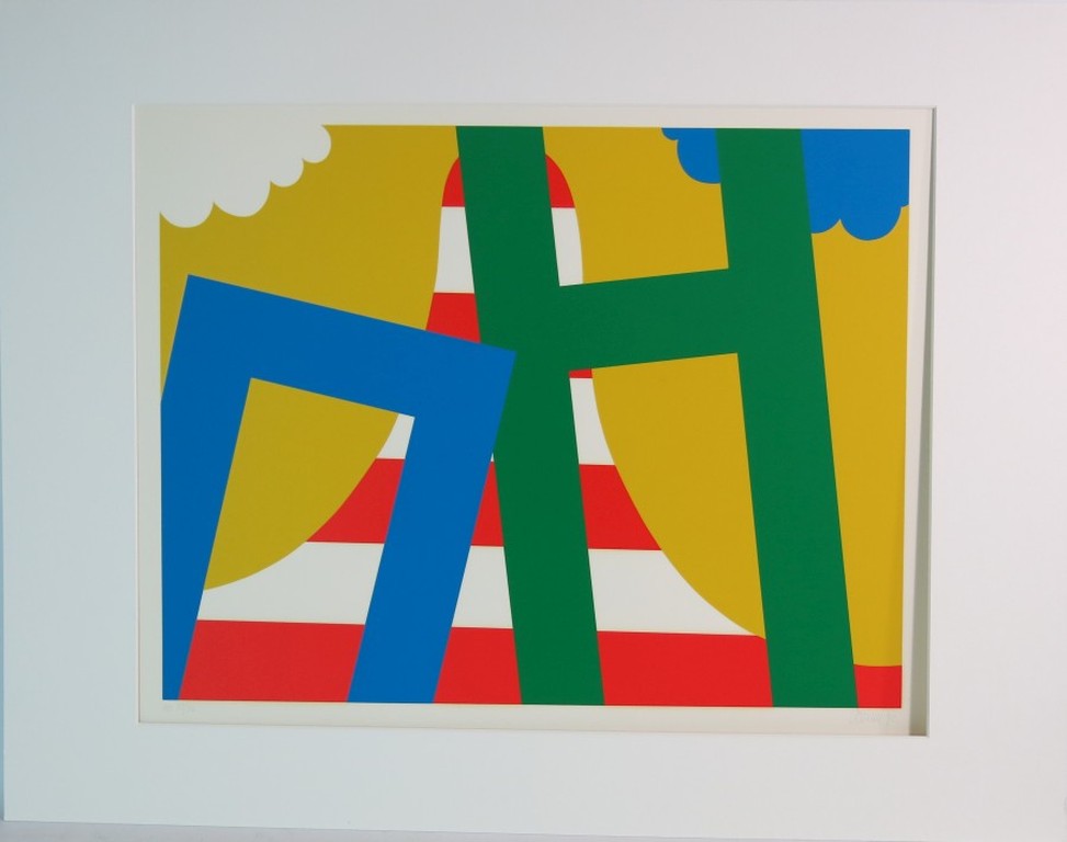 Josum Walstra: Zeefdruk, Compositie no 1 kopen? Bied vanaf 50!