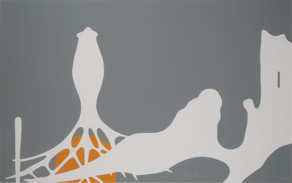 Gerard Polhuis: Gemengde grafische techniek, De Burcht - Ingelijst kopen? Bied vanaf 35!