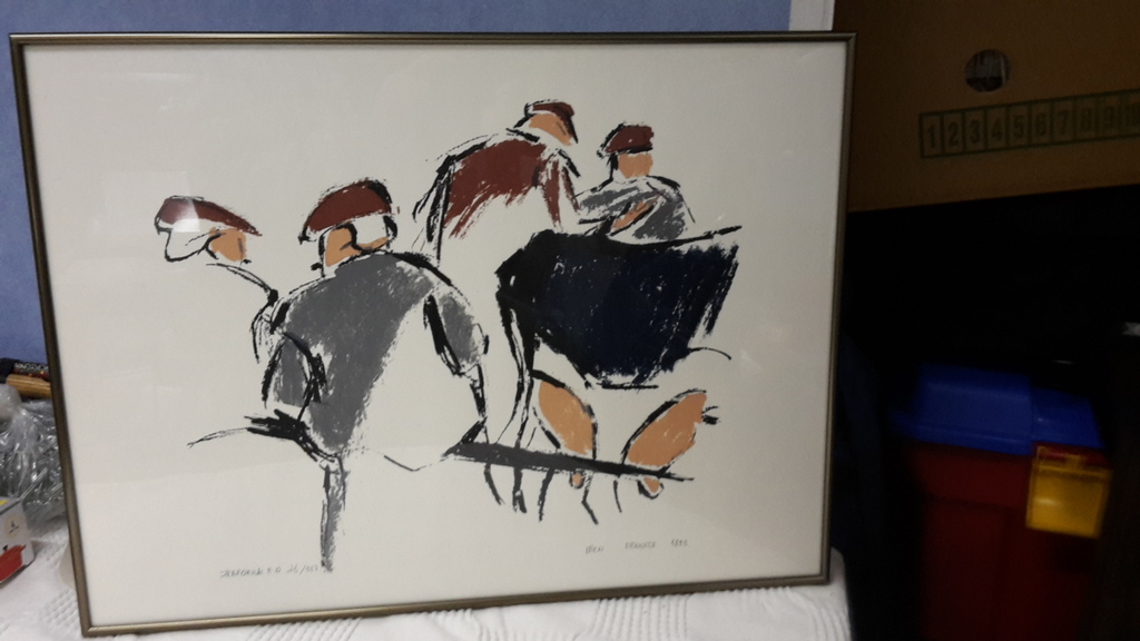 ellen meuwese, eigen zeefdruk,nr 26/100, handjeklap op de veemarkt 1993 kopen? Bied vanaf 10!