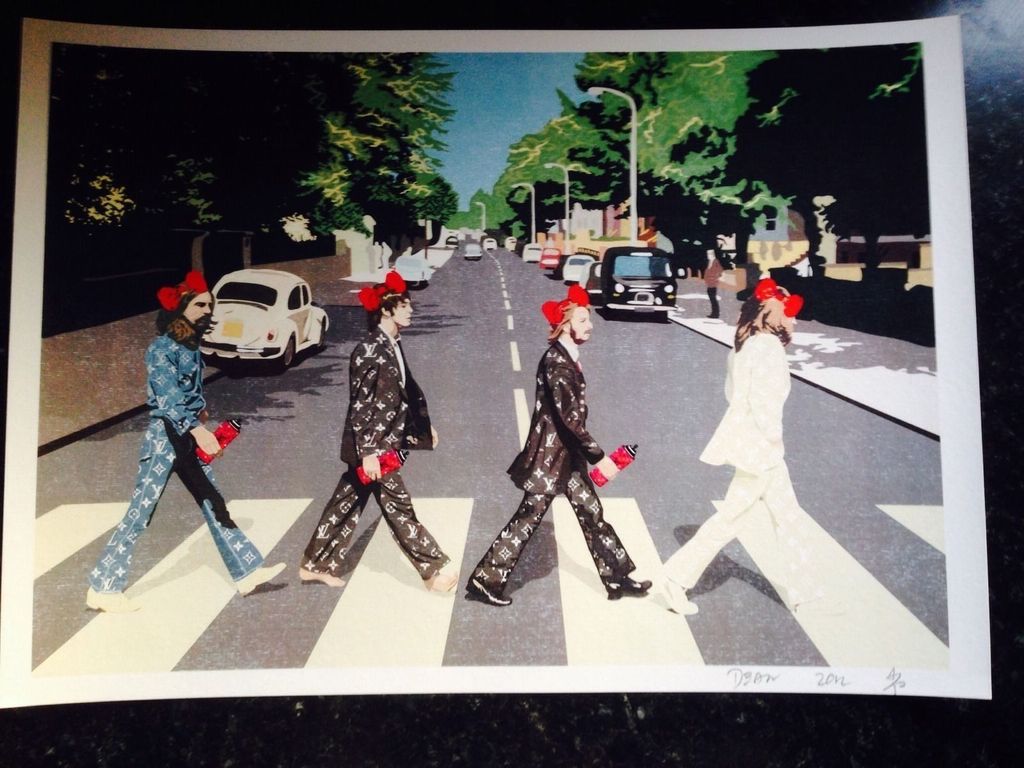 DEATH NYC "Crossing" numbered artist proof - Signed with COA kopen? Bied vanaf 1!