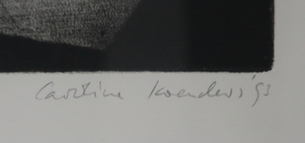 Caroline Koenders: Mezzotint, Black Box -Ingelijst kopen? Bied vanaf 20!