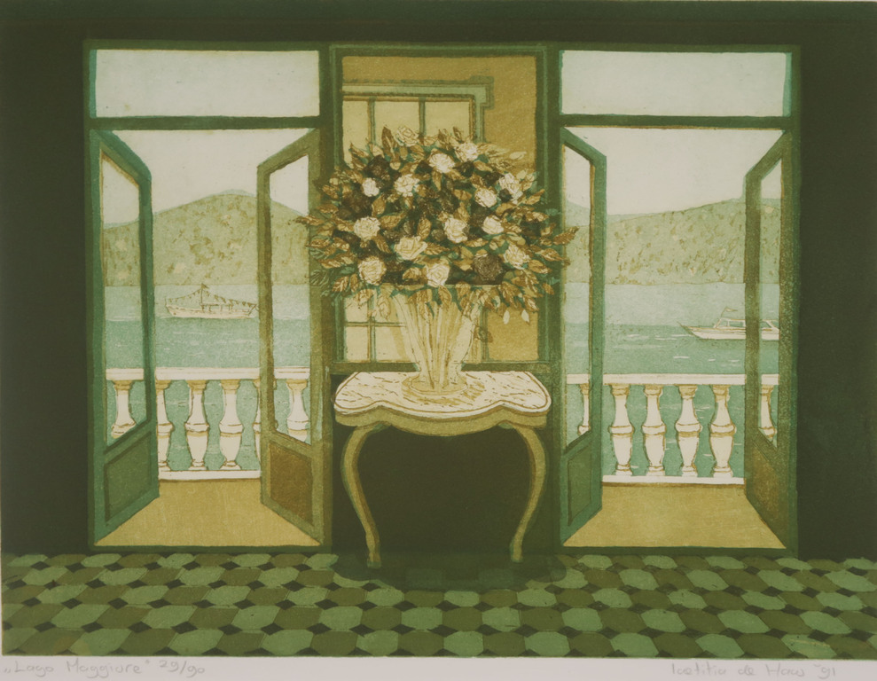 Laetitia de Haas: Aquatint, Lago Maggiore kopen? Bied vanaf 20!
