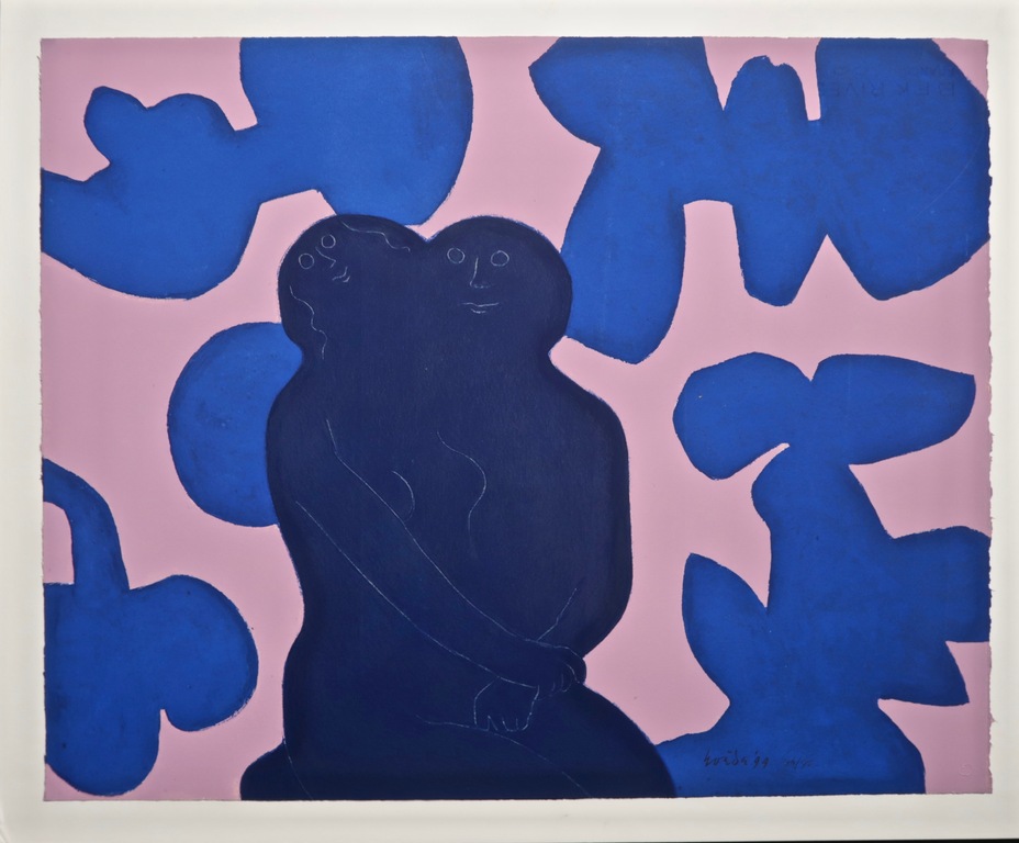 Jan Roede: Zeefdruk, Verliefd verkocht voor € 80!