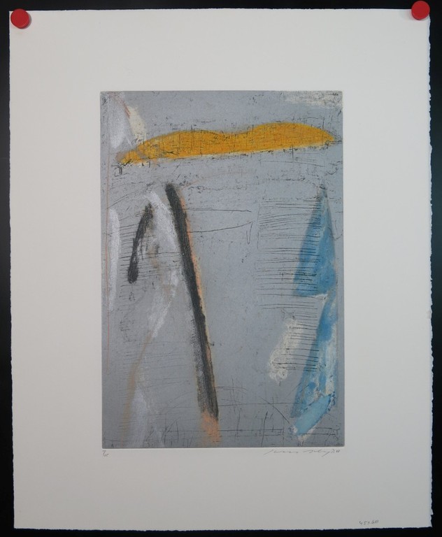 Kees Slegt: Ets, Abstracte compositie kopen? Bied vanaf 1!