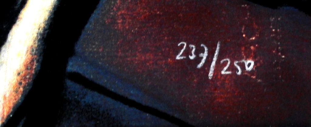 Herman Brood - mooi zwevend ingelijste zeefdruk: Metro kopen? Bied vanaf 350!