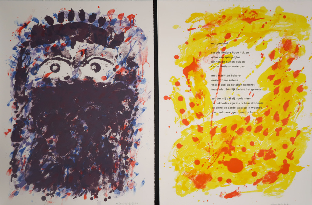 Jef Diederen: Portfolio met 7 Litho's naar teksten van Lucebert kopen? Bied vanaf 300!