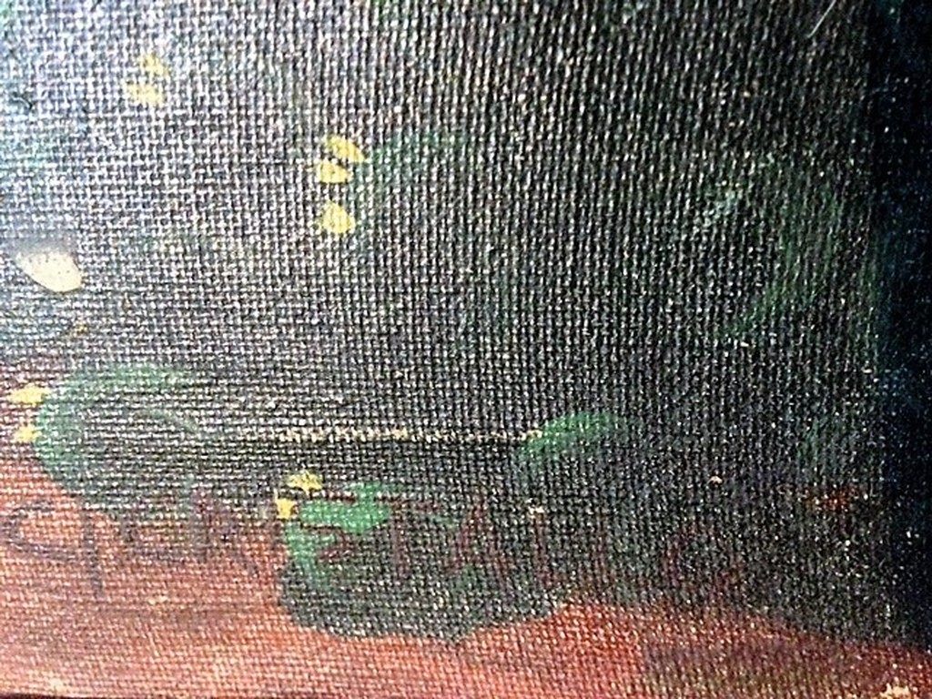 Onbekende kunstenaar, olieverf op doek, Blik op het Gardameer kopen? Bied vanaf 75!