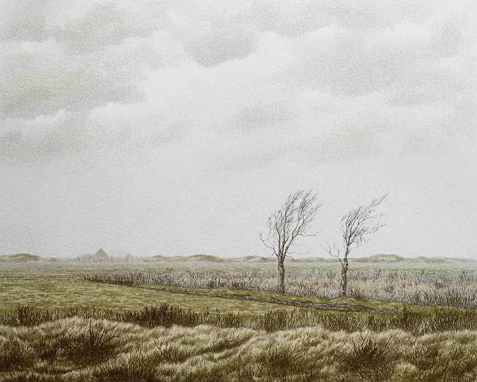 Edgar Fernhout - Herfst, handgesigneerde litho kopen? Bied vanaf 80!