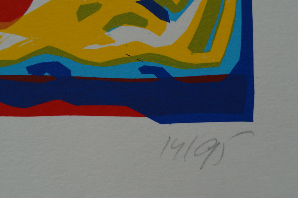 Willem van Hest - gesigneerde zeefdruk - stilleven kopen? Bied vanaf 18!