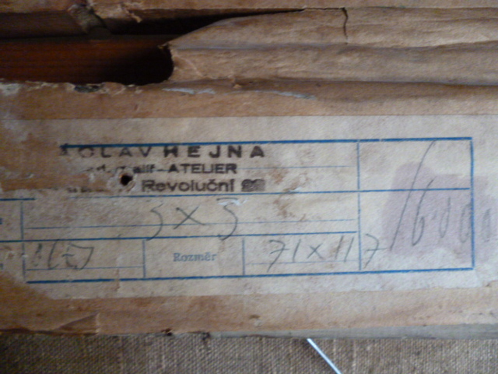 Vaclav Hejna - Olieverf - Abstract kopen? Bied vanaf 500!