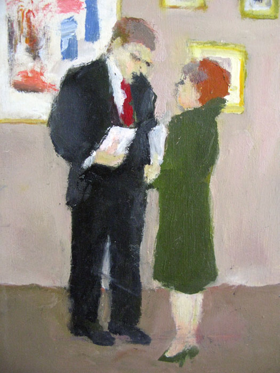 Willy Belinfante - EXPOSITIE - olieverf op paneel kopen? Bied vanaf 1!