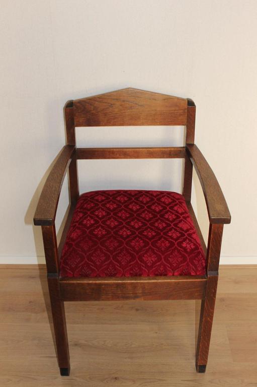 2 Amsterdamse School fauteuil stoelen: Maker onbekend kopen? Bied vanaf 300!