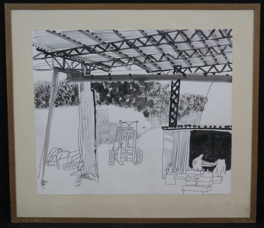 Theo Elfrink: Tekening, Carriere la Costa II-Ingelijst kopen? Bied vanaf 1!