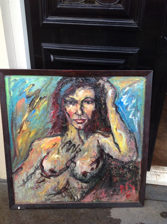 Andries Bos, Vrouw met ontbloot bovenlichaam  kopen? Bied vanaf 10!