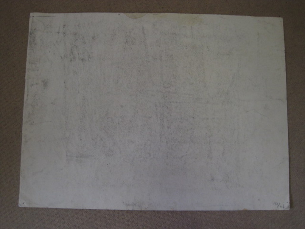 Mooie grote Sepiatekening "boerenerf op Texel" van Frans Broers 1914-1987 gesigd kopen? Bied vanaf 1!