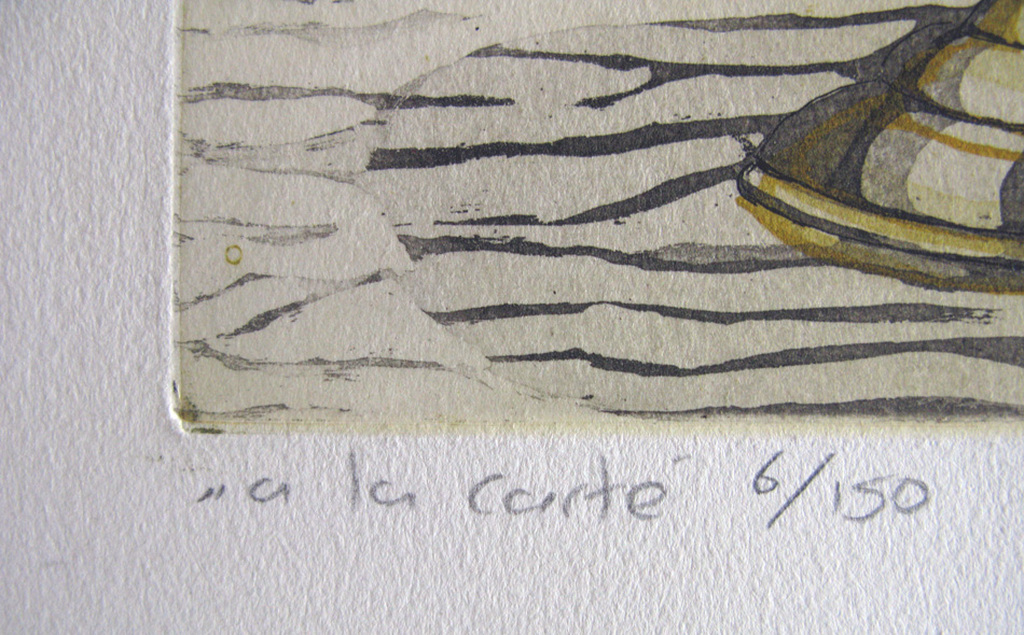 Laetitia de Haas (1948) - A LA CARTE - kleurets kopen? Bied vanaf 1!