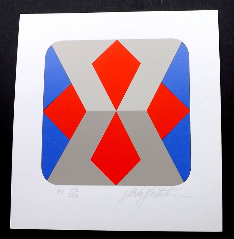 Marko Spalatin - 3x gesigneerde litho - titel: Row I, II, III. kopen? Bied vanaf 1!