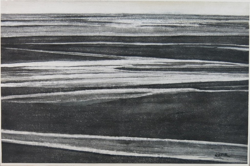 Hugo Liebe: Gouache, Saint Michel verkocht voor € 70!