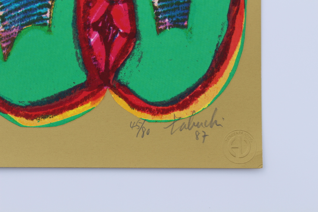 Yasse Tabuchi (1921-2009)- handgesigneerd - oplage 80 -1987 kopen? Bied vanaf 30!